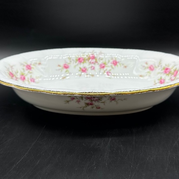 Paragon Victoriana Rose Oval Serving Bowl Bone China England a. - Picture 3 of 5